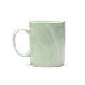 Taza de cerámica efecto mármol Verde Helecho