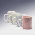 Taza de cerámica efecto mármol