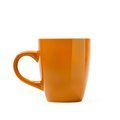 Taza de cerámica esmaltada de colores Naranja