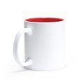 Taza cerámica ideal para láser y acabado mate Rojo Talla Única Adulto