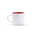 Taza de cerámica con interior de color Rojo TALLA ÚNICA ADULTO