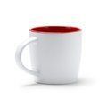 Taza de cerámica con interior de color