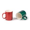 Taza de cerámica marcaje láser dorado