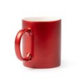 Taza de cerámica marcaje láser dorado