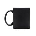 Taza cerámica mate ideal láser Negro Talla Única Adulto