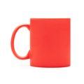 Taza cerámica mate ideal láser Rojo