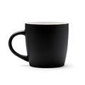 Taza cerámica mate interior blanco 230ml Negro Talla Única Adulto