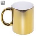 Taza Cerámica Metalizada 330ml -NO Microondas-