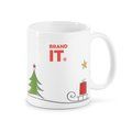 Taza de cerámica navideña 350 mL