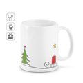 Taza de cerámica navideña 350 mL