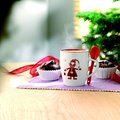 Taza Cerámica Papá Noel 250ml con Cuchara