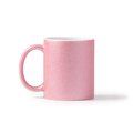 Taza de cerámica con purpurina 350ml Rosa Claro Talla Única Adulto