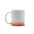 Taza de cerámica sublimable Rojo Talla Única Adulto