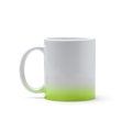 Taza de cerámica sublimable Verde Oasis