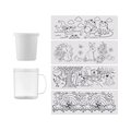 Taza Creativa 280 ml para Colorear