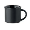 Taza espresso de cerámica Negro