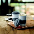 Taza impresa en 360º con tapa de silicona