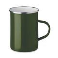 Taza Esmaltada Vintage 550ml Verde