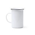 Taza metálica alta 380ml para sublimar Blanco Talla Única Adulto
