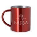 Taza metálica personalizada de doble pared