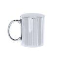 Taza personalizable de cerámica color metalizado