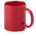 Taza personalizable en vivos colores de 370ml Roj