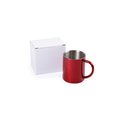 Taza personalizada de acero inoxidable con diseño bicolor