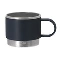 Taza PP reciclado 140 ml base acero Mar