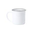 Taza Sublimación Cerámica Borde de Color
