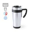 Taza térmica 450ml de acero inox. con asa