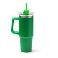 Taza térmica de 870 ml con tapa Verde Helecho Talla Única Adulto