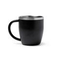 Taza térmica de acero inoxidable de 300 ml Negro