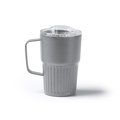 Taza térmica de acero inoxidable reciclado Gris