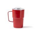 Taza térmica de acero inoxidable reciclado Rojo Talla Única Adulto