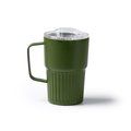 Taza térmica de acero inoxidable reciclado Verde Oscuro