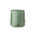 Taza térmica de acero con tapa abrefácil