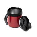 Taza térmica de acero con tapa y asa ergonómica