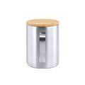 Taza Térmica Inox. con tapa Bambú