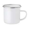 Taza Vintage Esmaltada 350ml Blanco