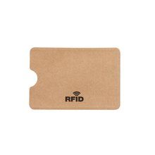 Tarjetero sostenible con seguridad RFID Crudo Talla Única Adulto