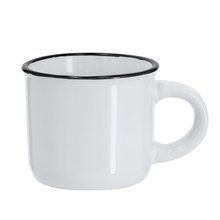 Taza cerámica 85ml vintage bicolor sublimación Neg