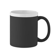 Taza de cerámica mate 300 ml Negro