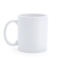 Taza de cerámica personalizable Blanco