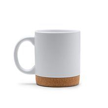 Taza de cerámica sublimable con base extraíble Blanco Talla Única Adulto