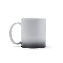 Taza de cerámica sublimable Negro Talla Única Adulto