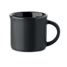 Taza espresso de cerámica Negro