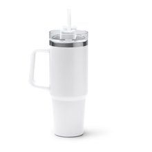 Taza térmica de 870 ml con tapa Blanco Talla Única Adulto