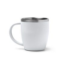 Taza térmica de acero inoxidable de 300 ml Blanco
