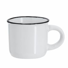 Taza cerámica 85ml vintage bicolor sublimación Neg