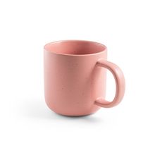Taza Cerámica 370ml Mate Rosa Claro